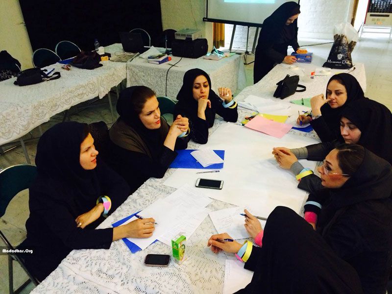 برگزاری كارگاه مددكاری گروهی در تهران 