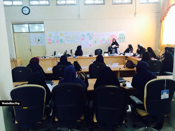 كارگاه مددكاری اجتماعی كار با گروه در بوشهر 